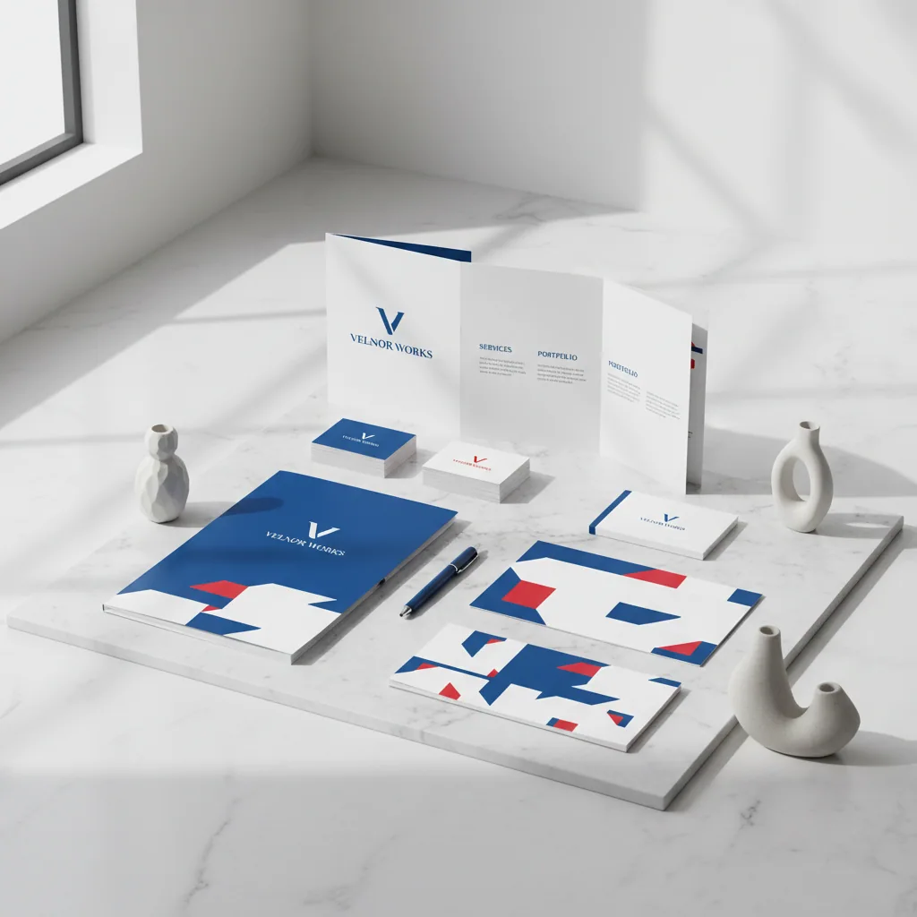 Sales collateral — fictional-brand sample