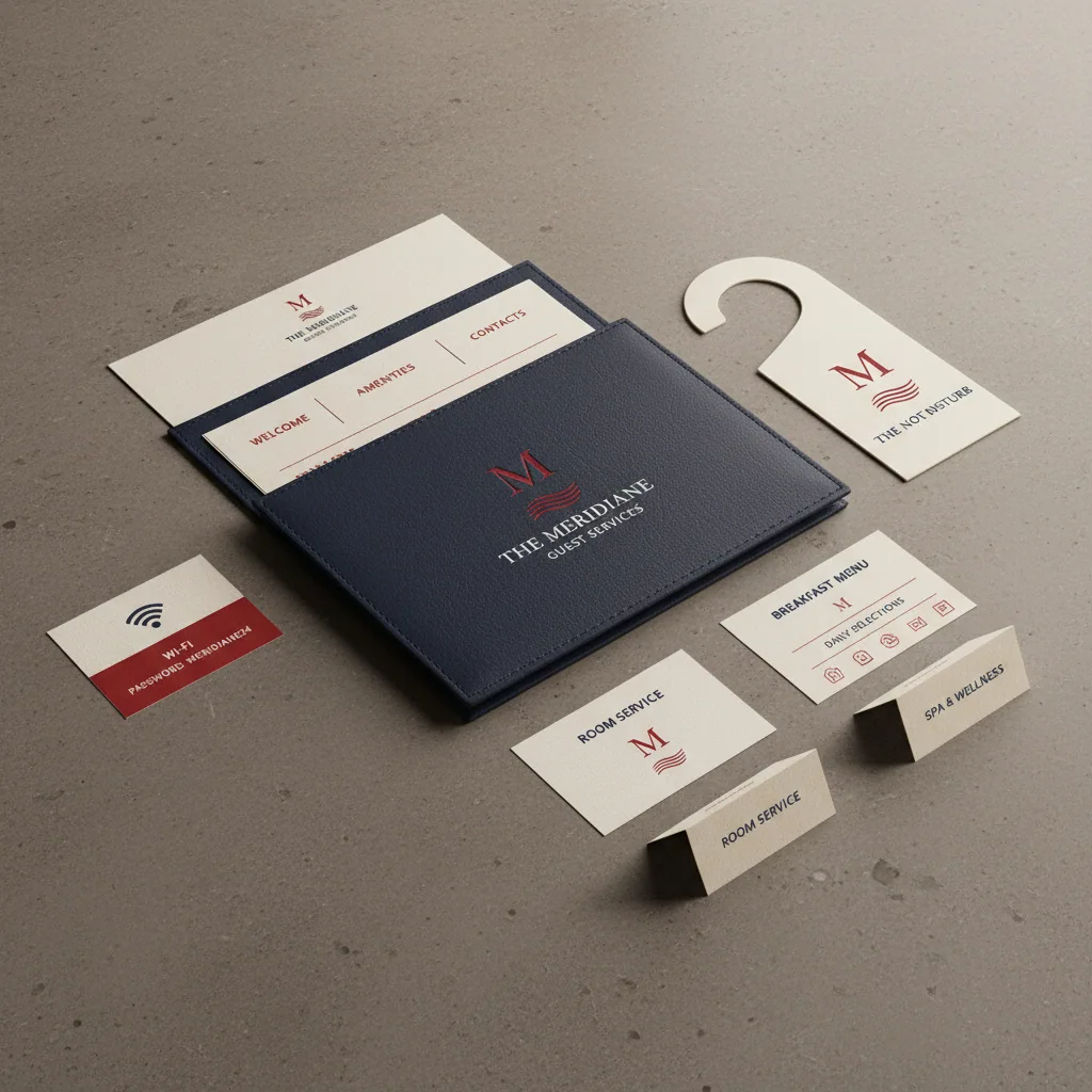Guest information materials — fictional property sample