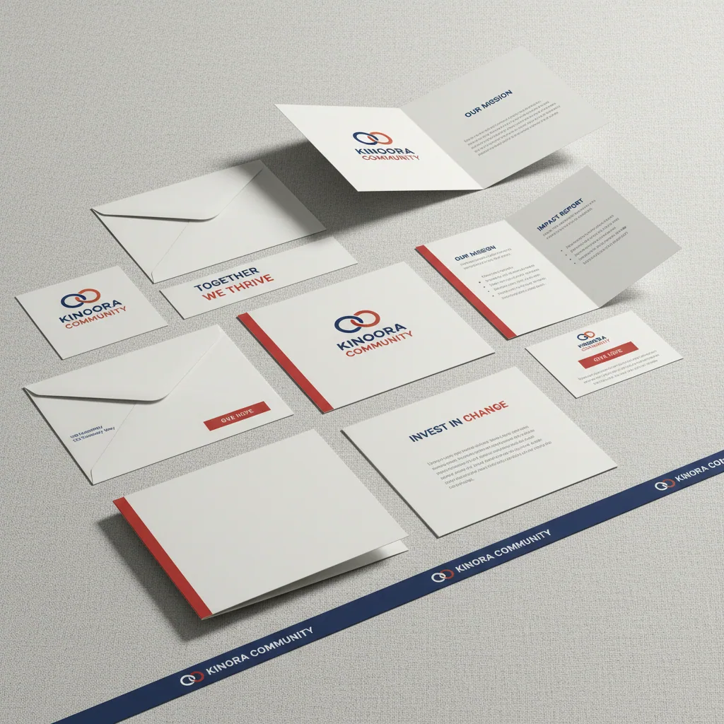 Donor appeal mailers — fictional-brand sample