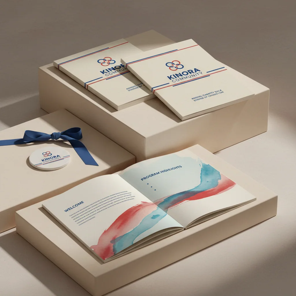 Gala programs — fictional-brand sample