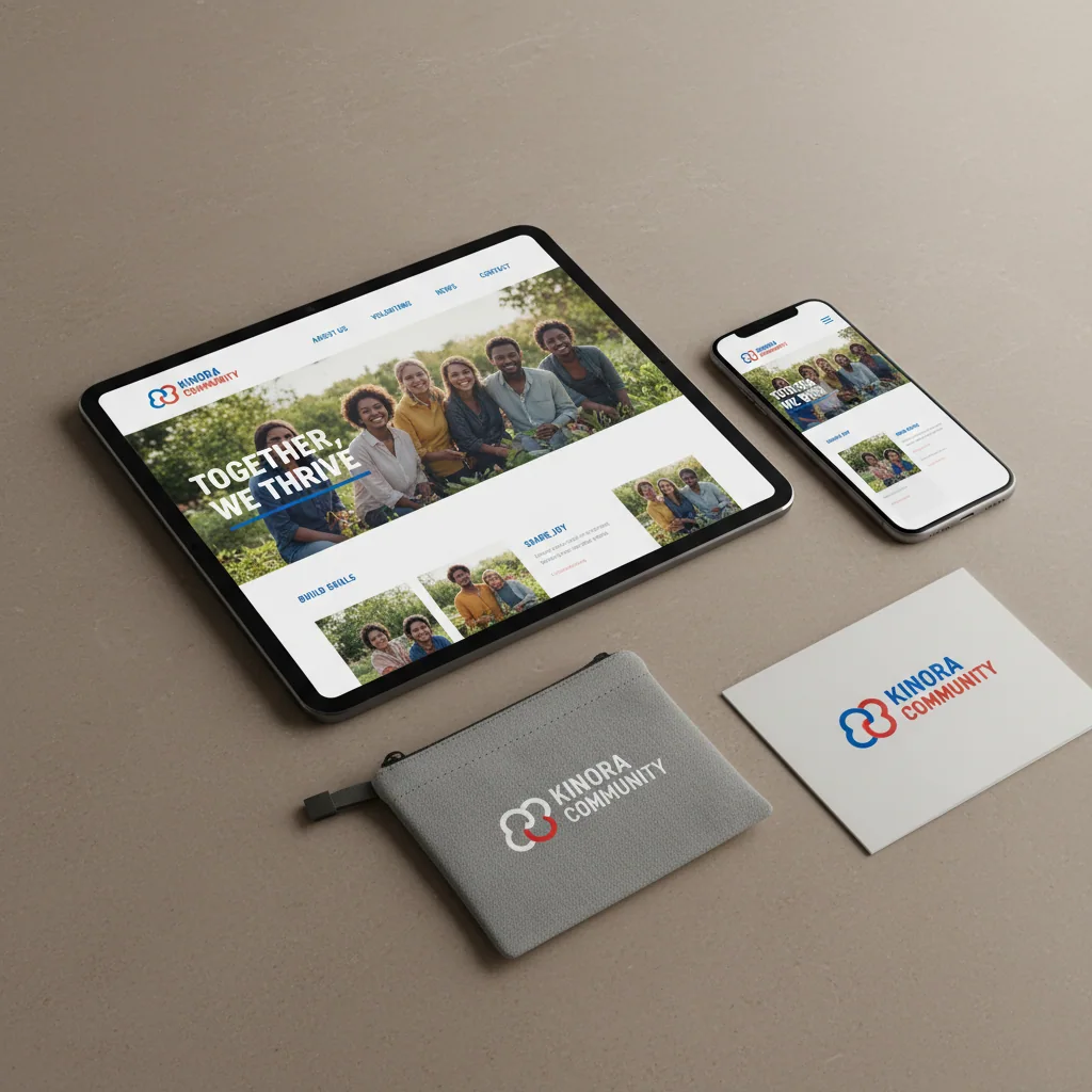 Business website design — illustrative service sample