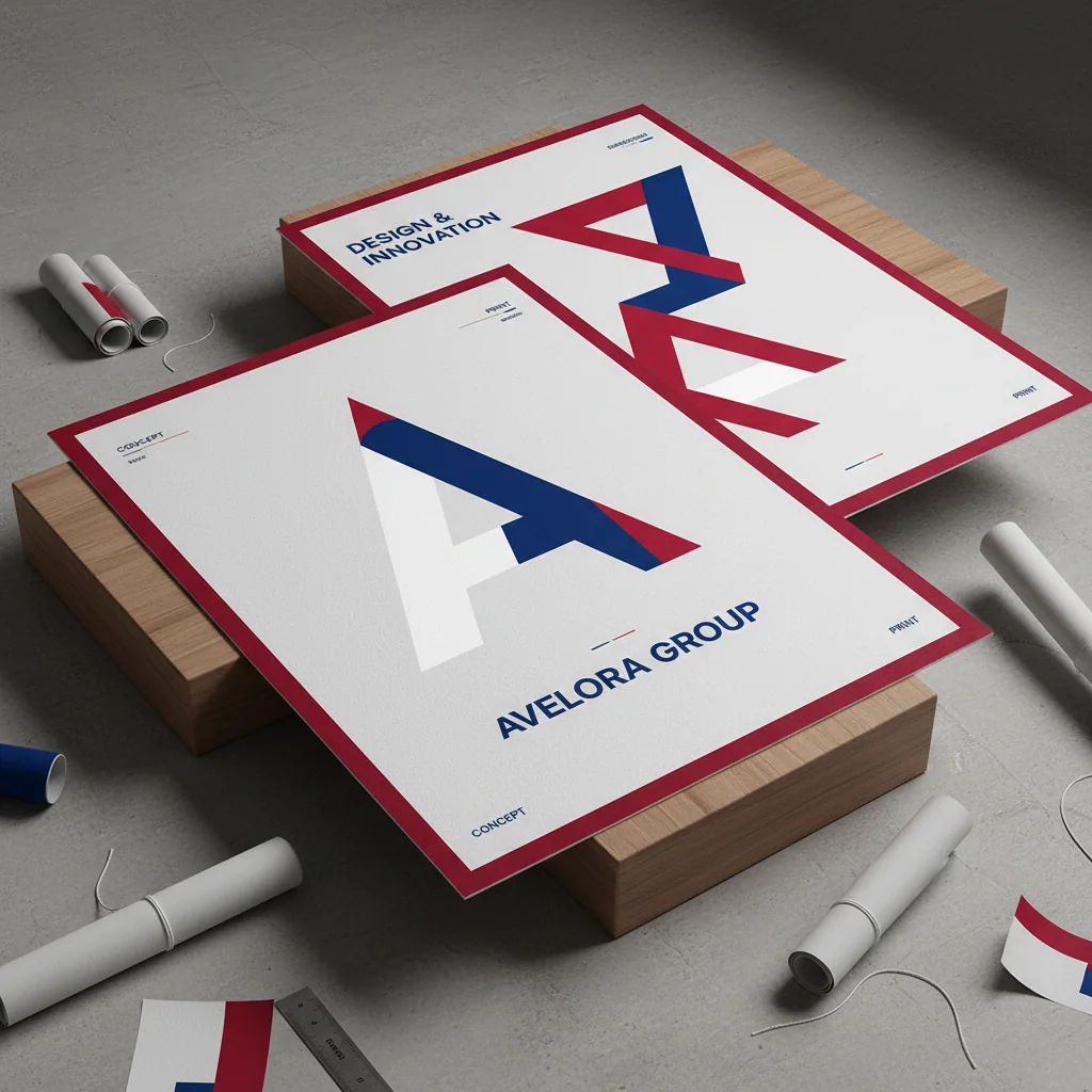 Posters — fictional-brand sample