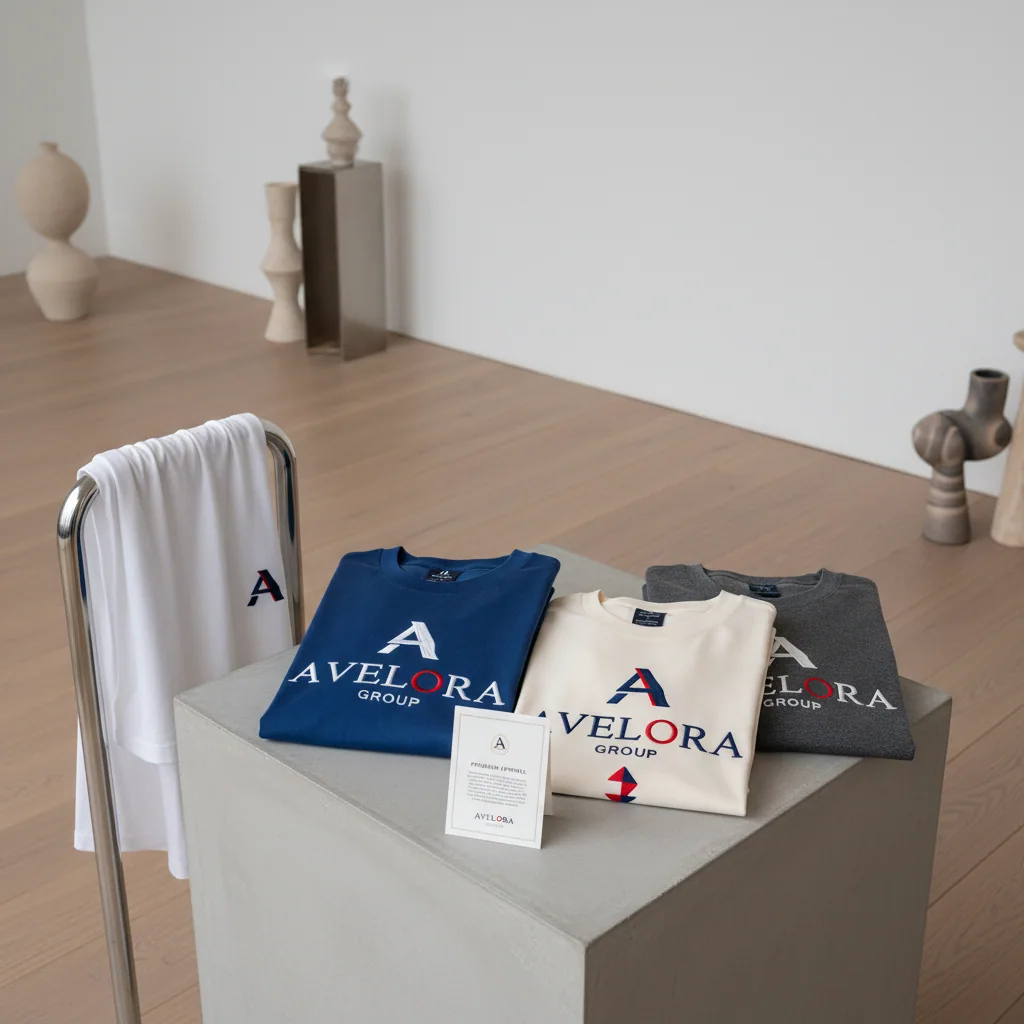 T-shirts — fictional-brand sample