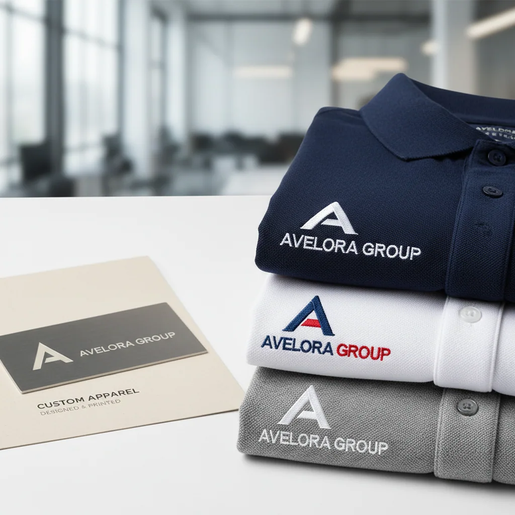 Polos — fictional-brand sample