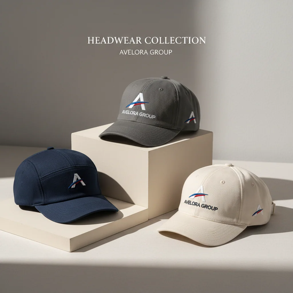 Caps — fictional-brand sample