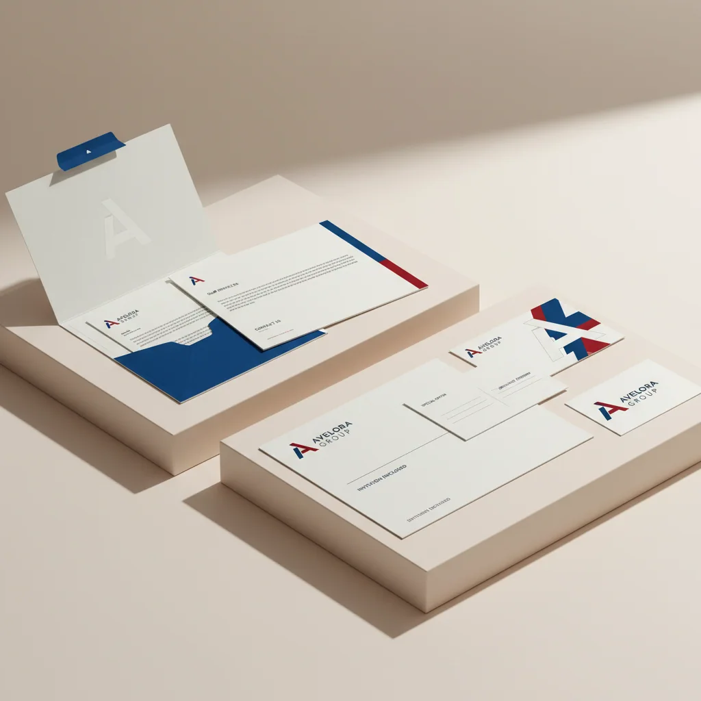 Multi-piece mailings — fictional-brand sample