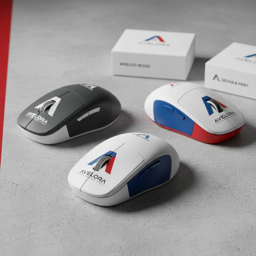 Wireless mice — fictional-brand sample
